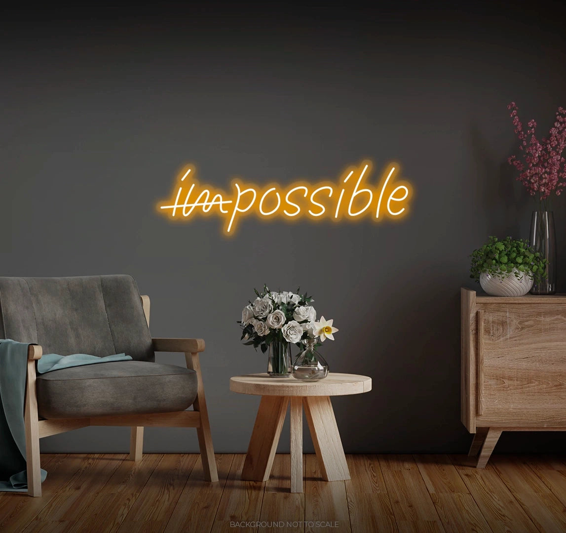 Impossible possible LED neon