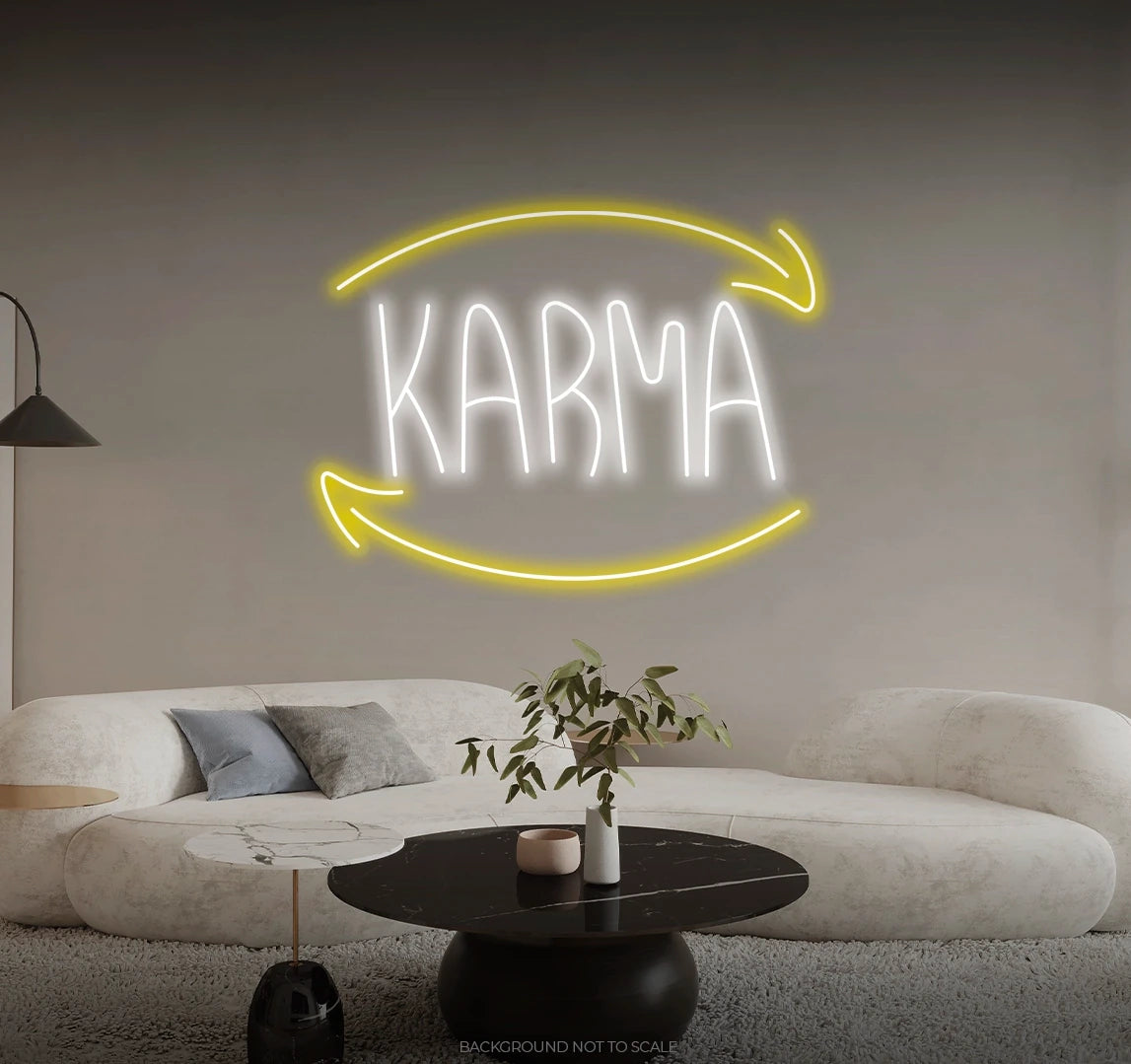 Karma arrows LED neon