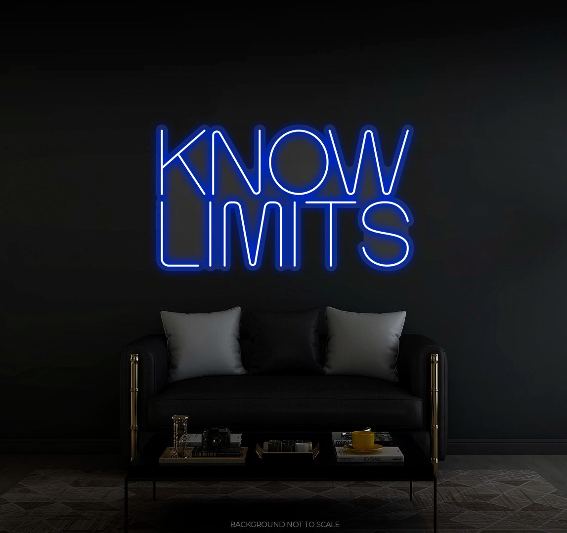 Knows Limits LED neon