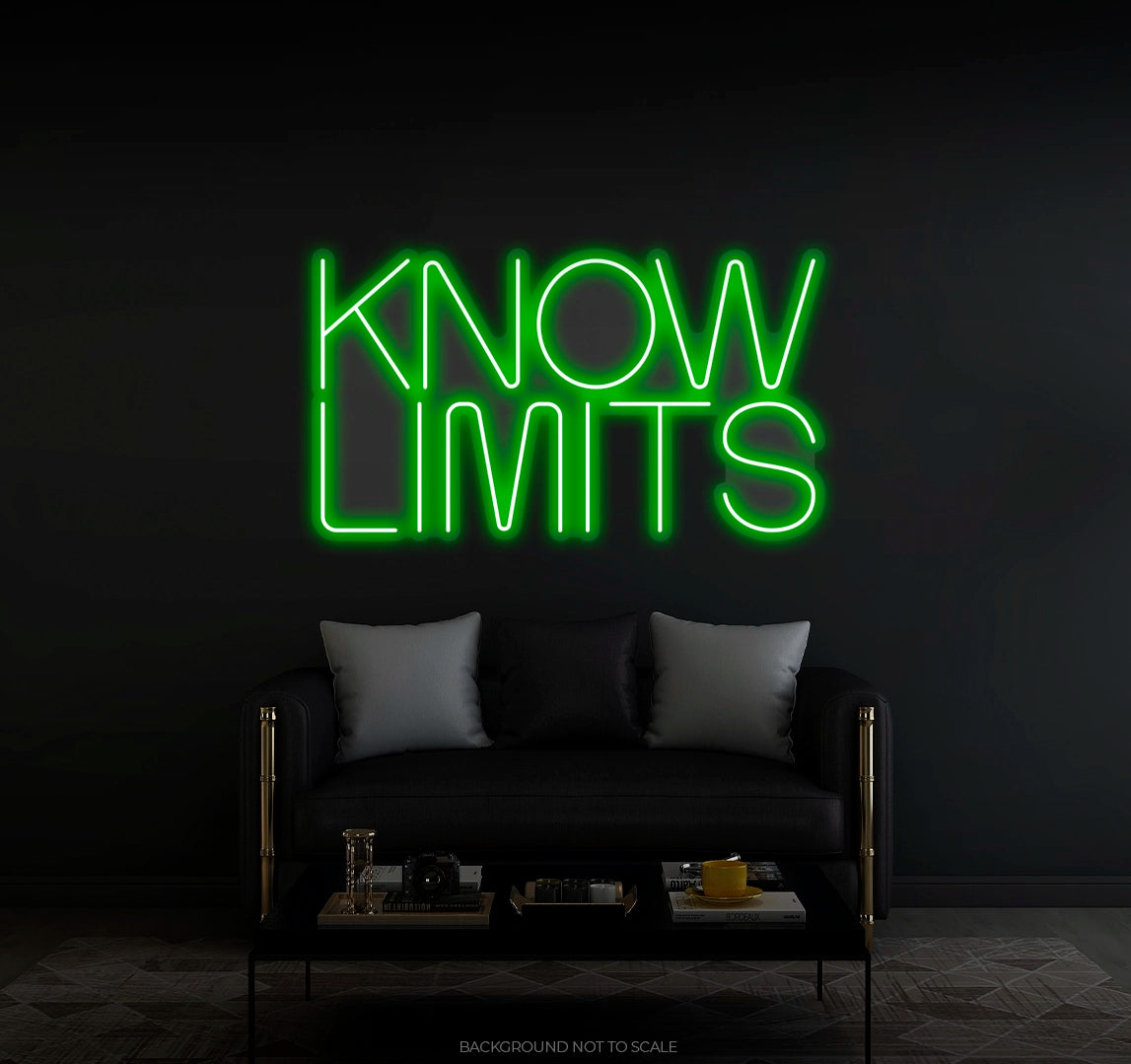 Knows Limits LED neon