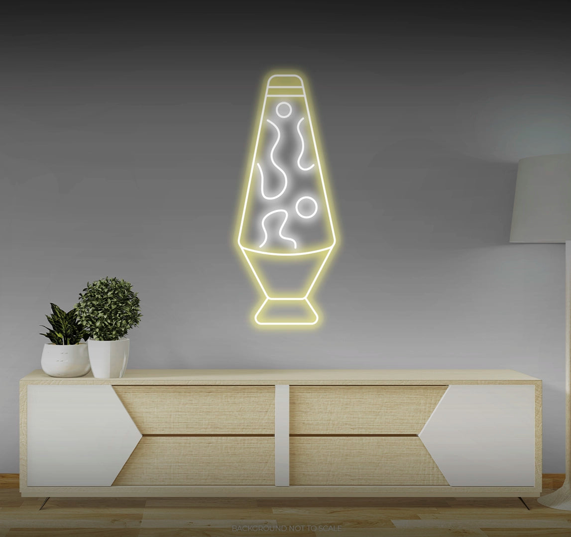 Lava lamp LED neon