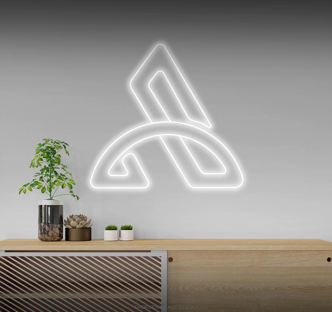 Letter A LED neon