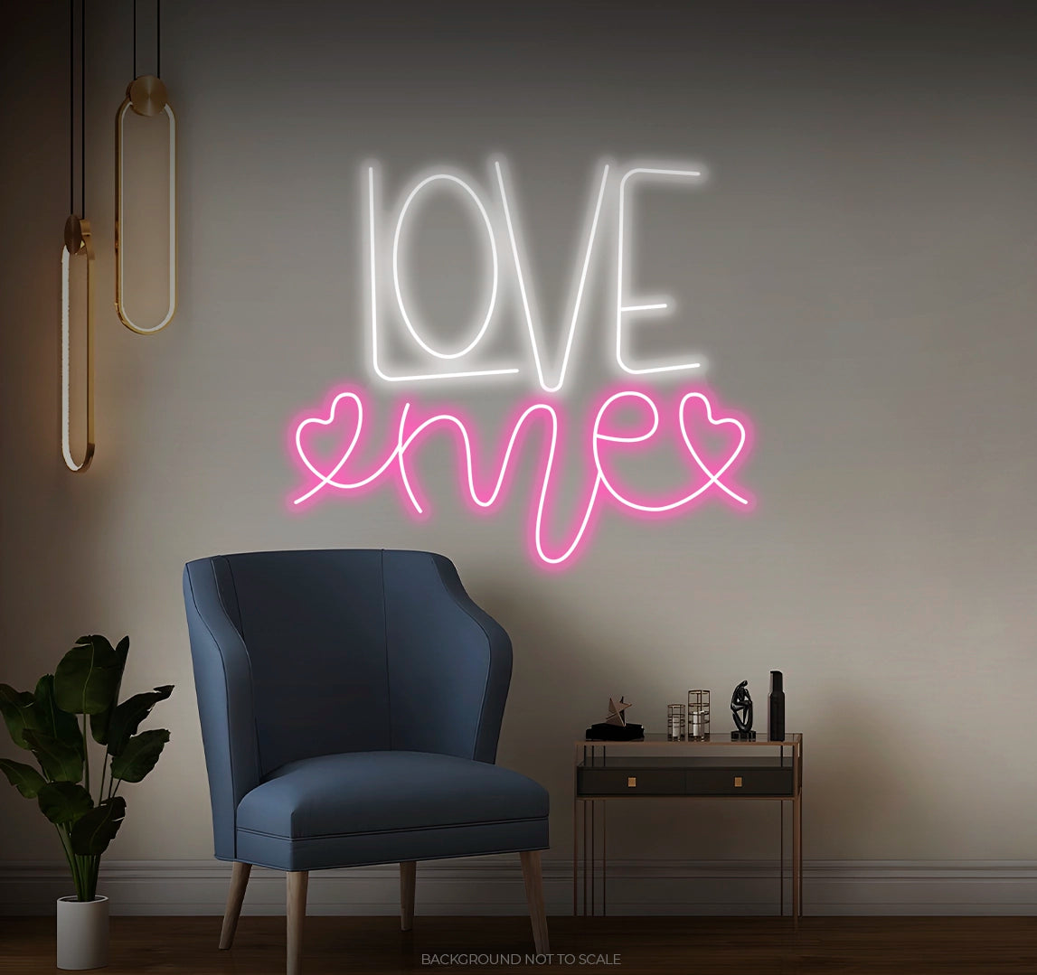 Love me LED neon