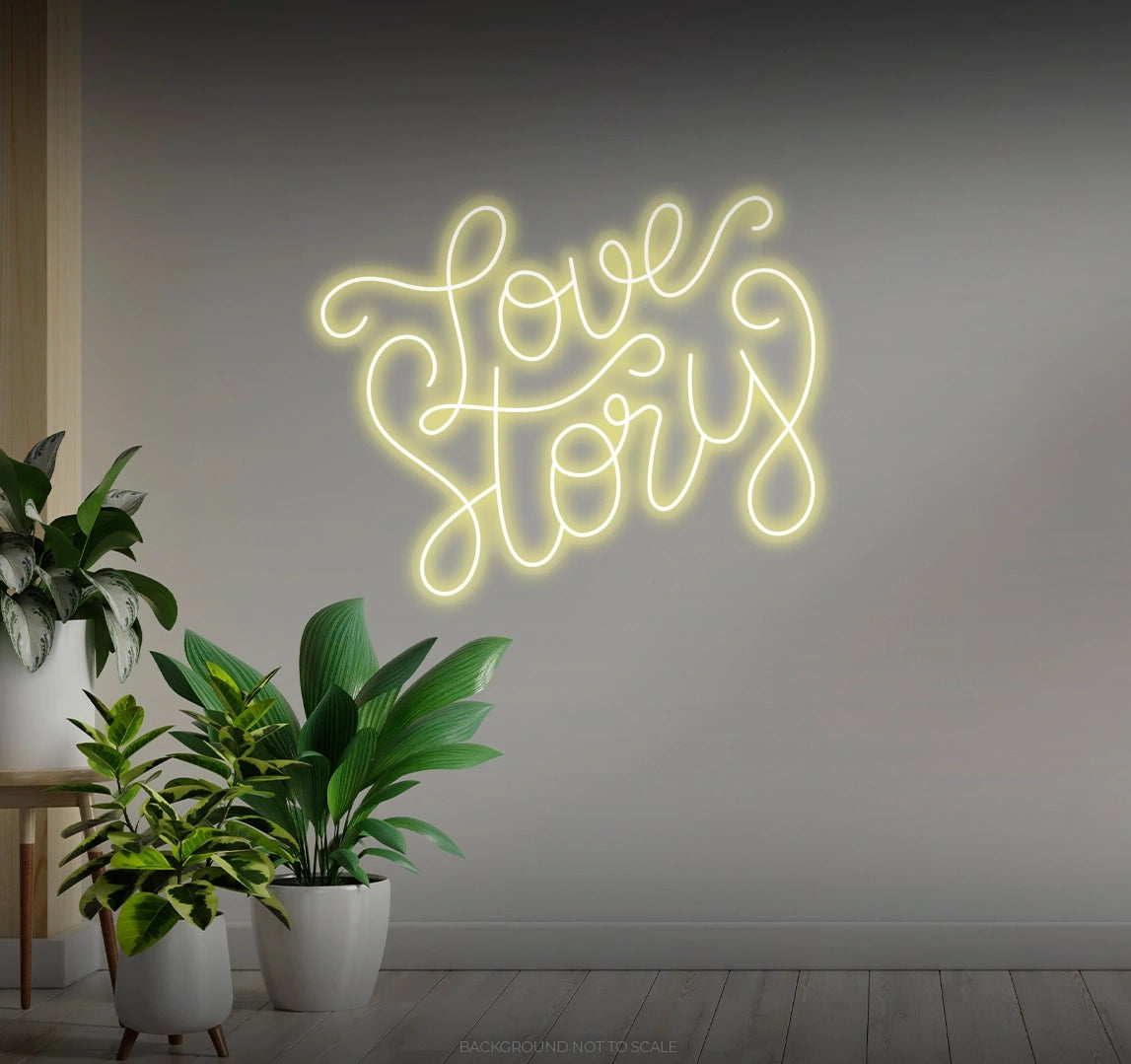 Love story LED neon