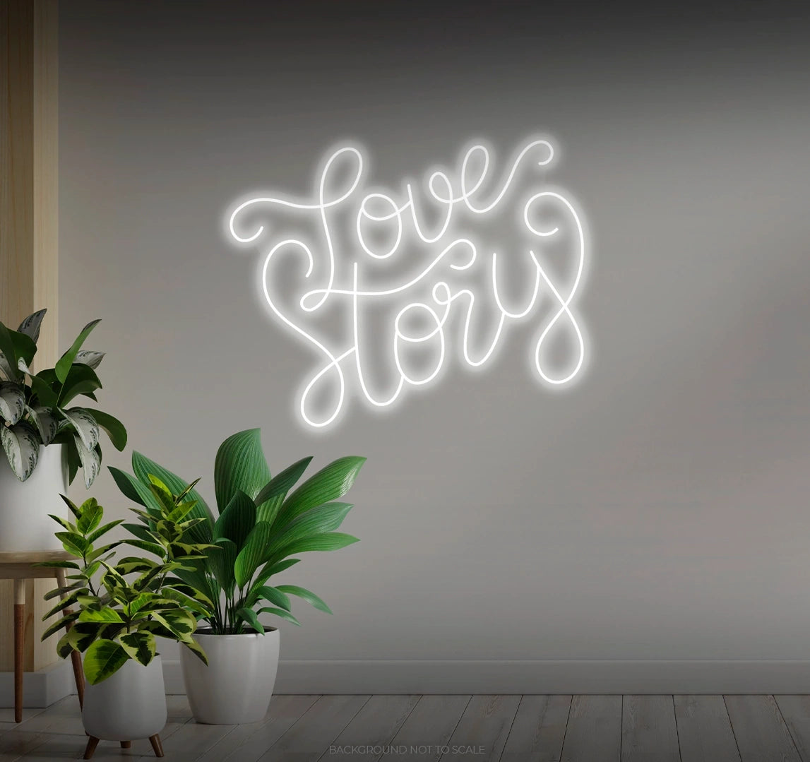 Love story LED neon