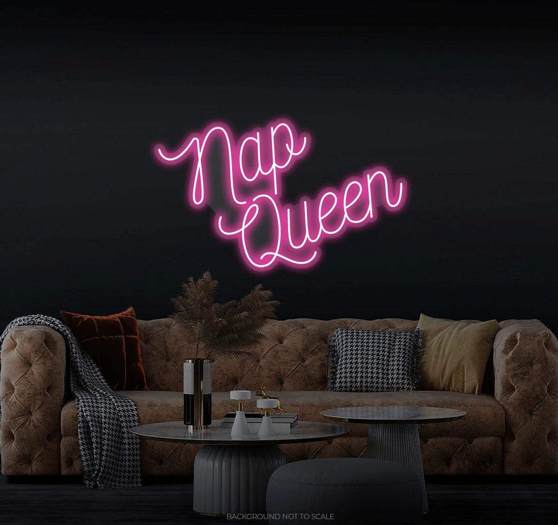 Nap Queen LED neon