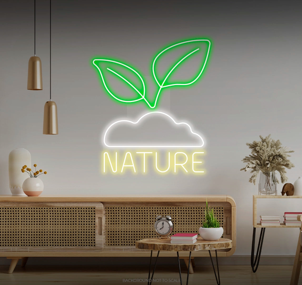 Nature leafs LED neon