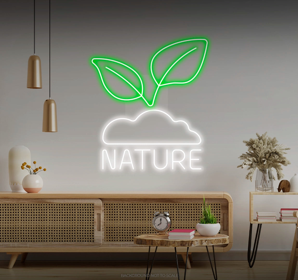 Nature leafs LED neon