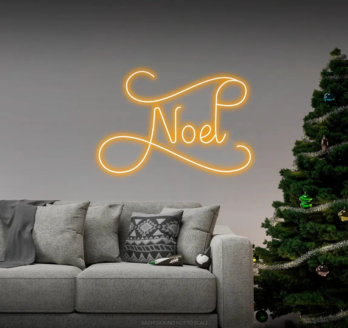 Noel calligraphy LED neon