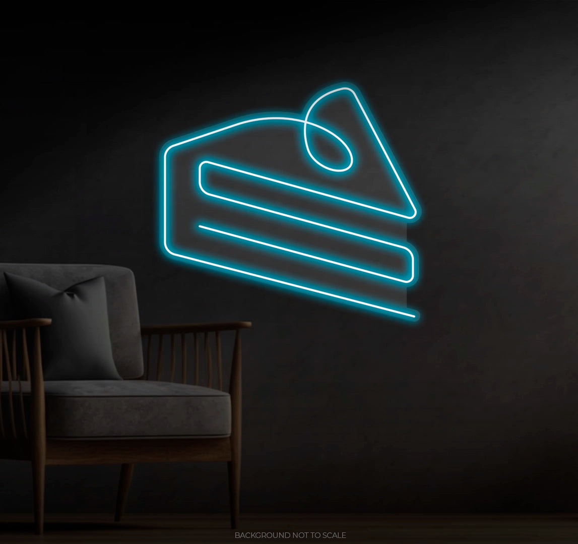 Oneline a piece of cake Ledneon