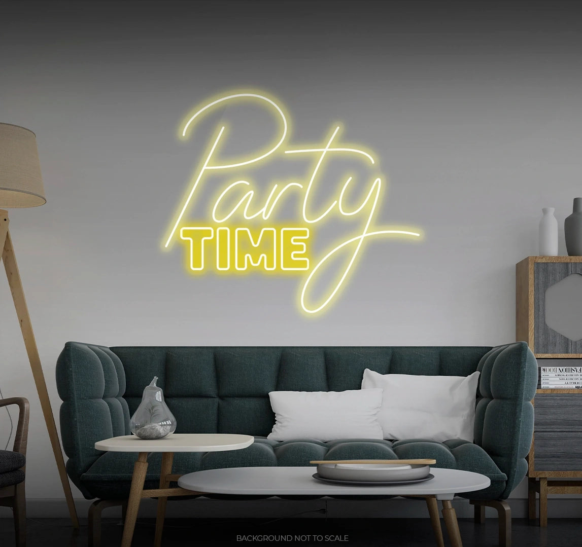 Party time LED neon