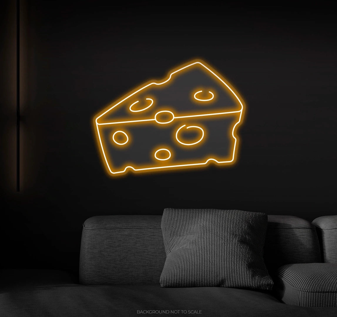 Piece Of Cheese LED neon