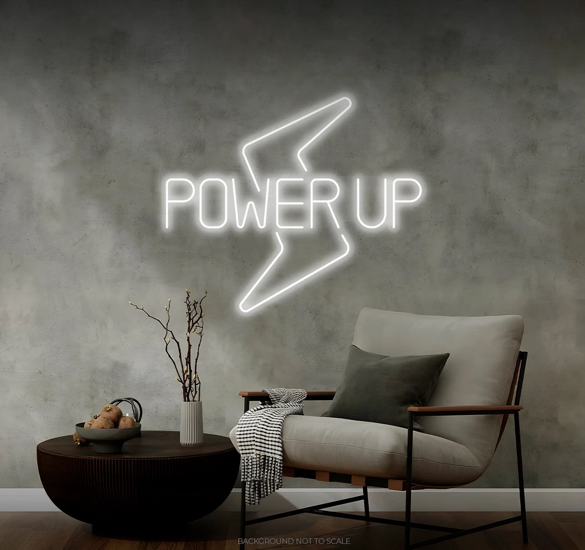 Power up lighting LED neon