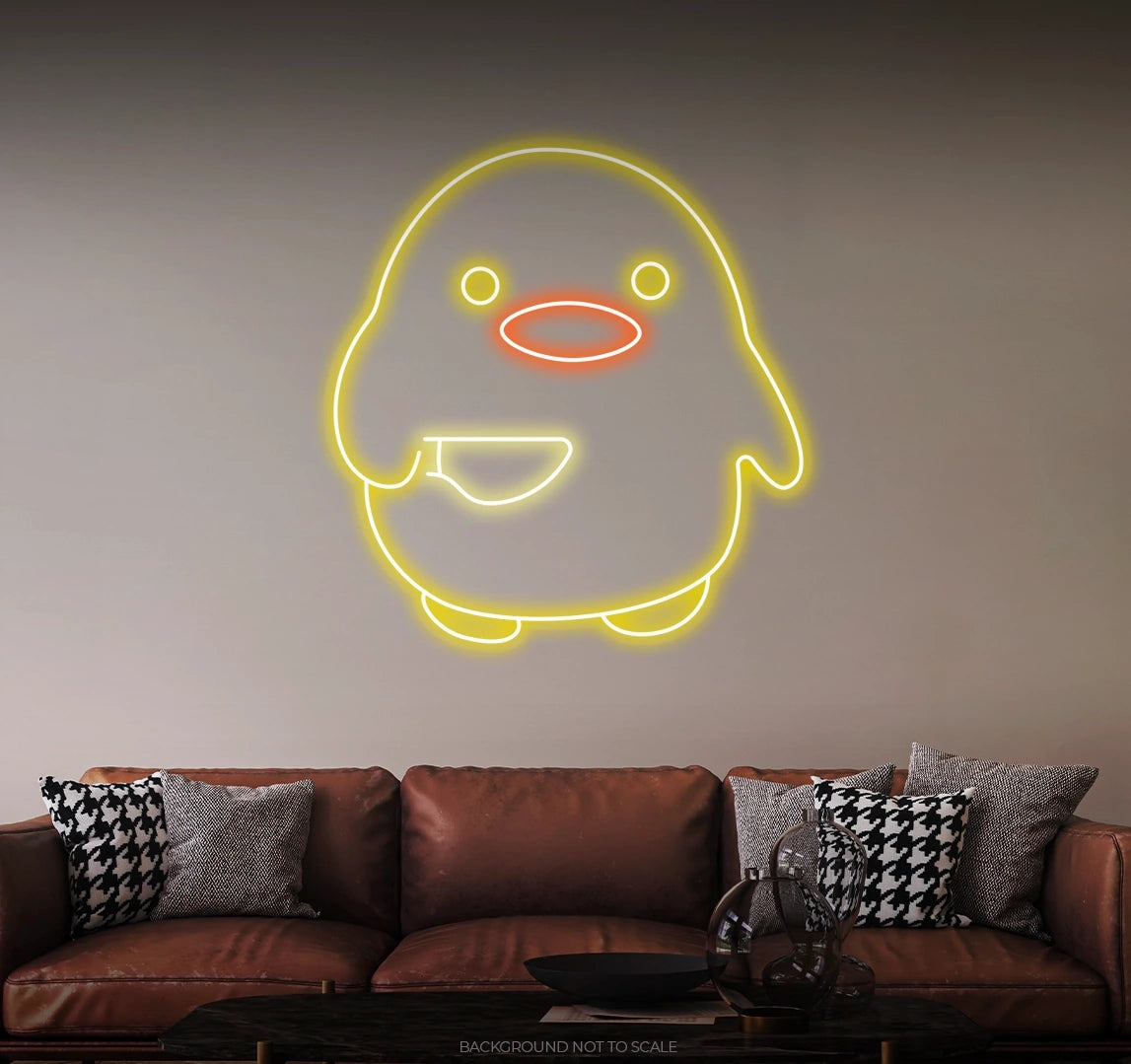 Psycho chick LED neon