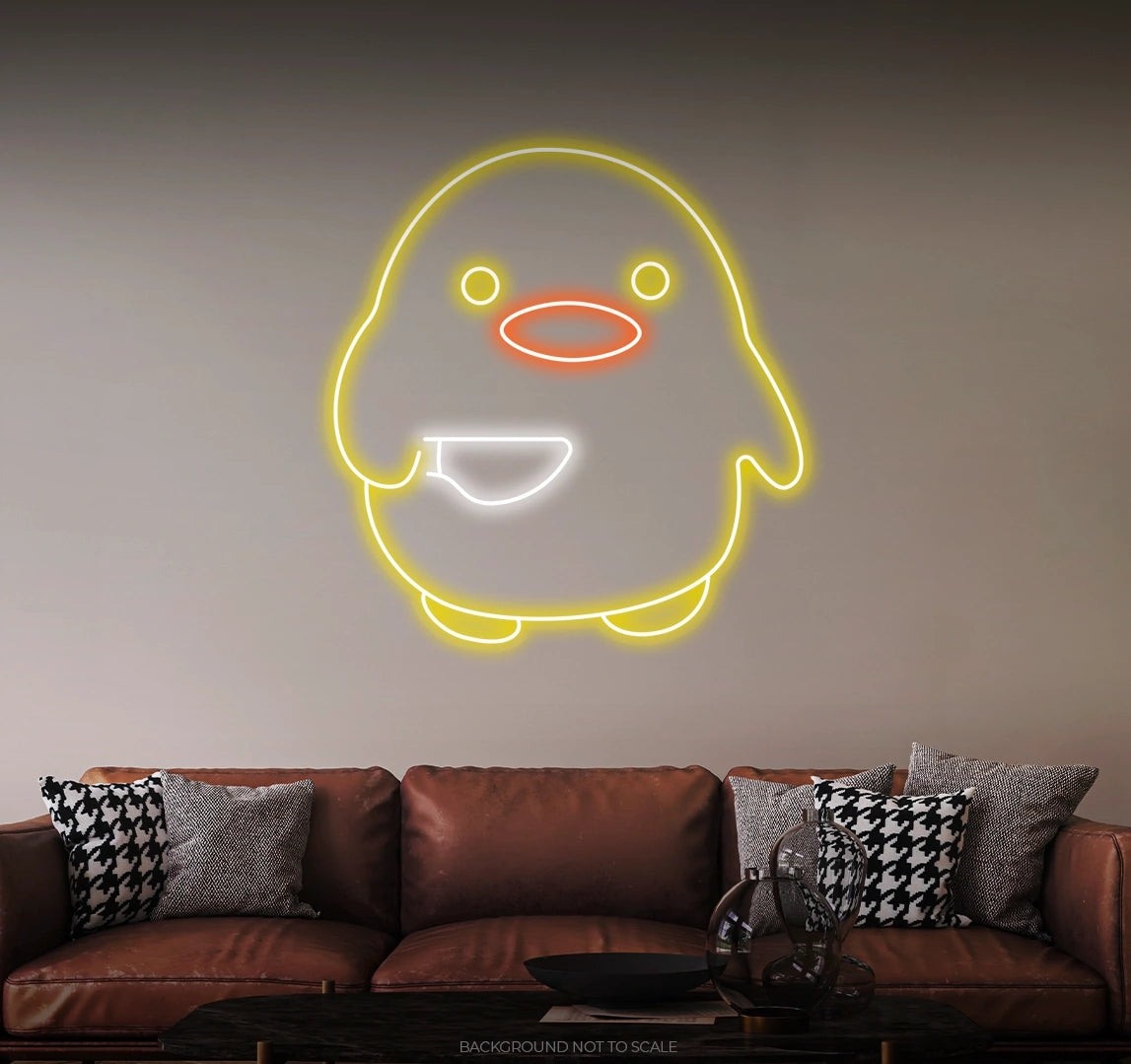 Psycho chick LED neon