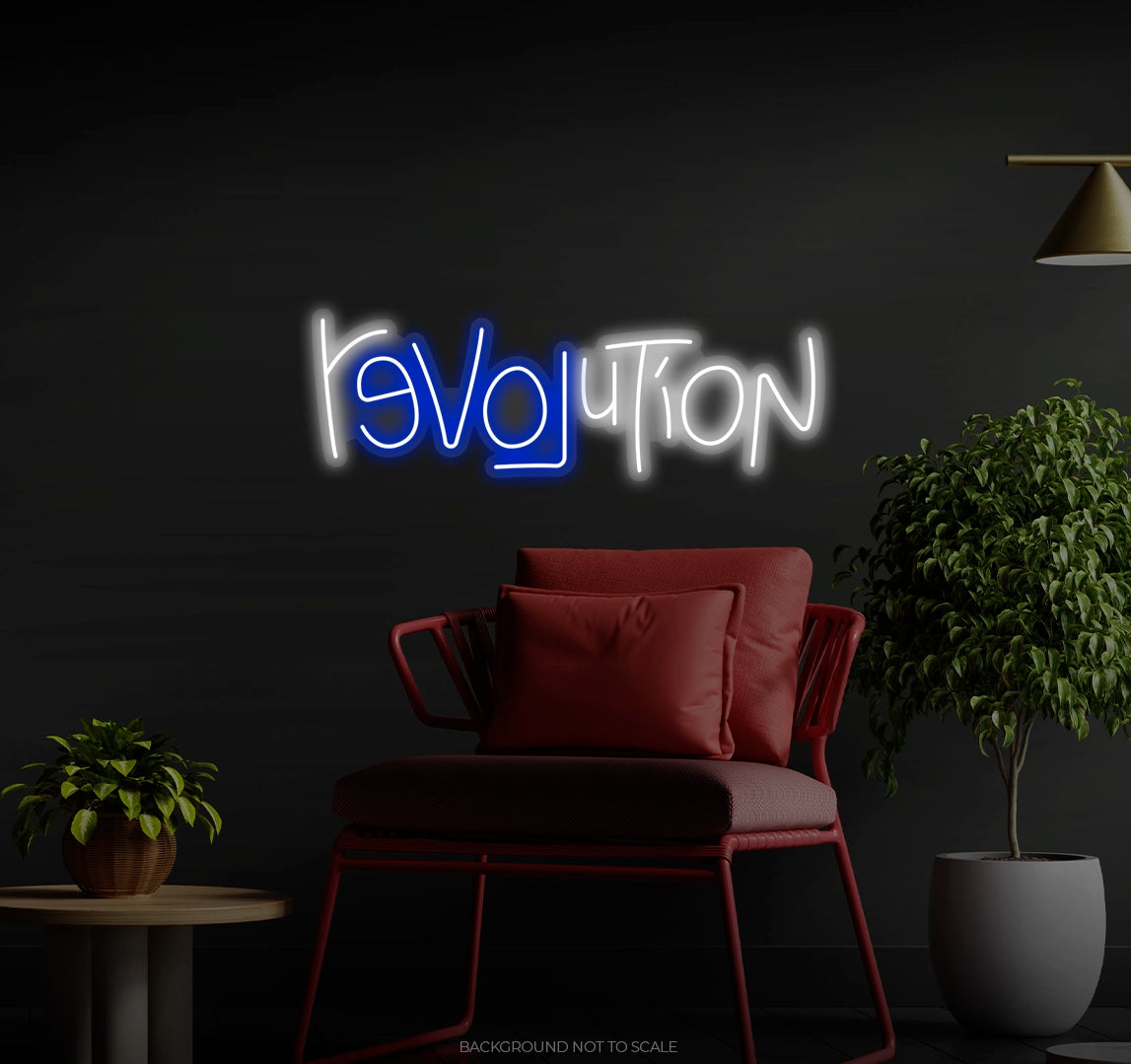 Revolution Love Reserve LED neon