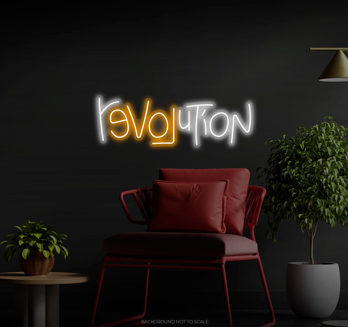 Revolution Love Reserve LED neon