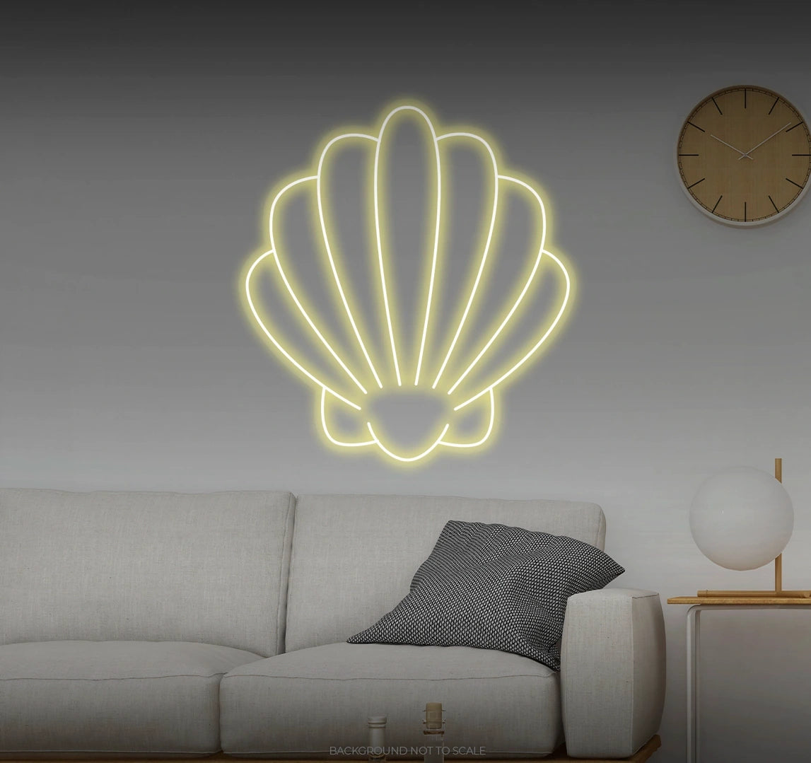 Sea shell LED neon