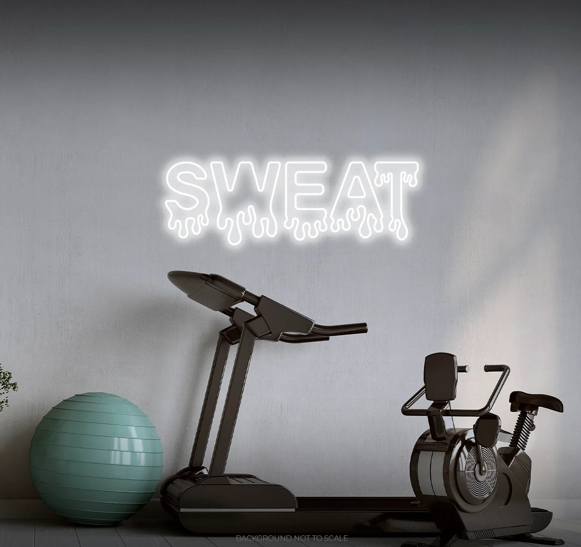 Sweat melting LED neon