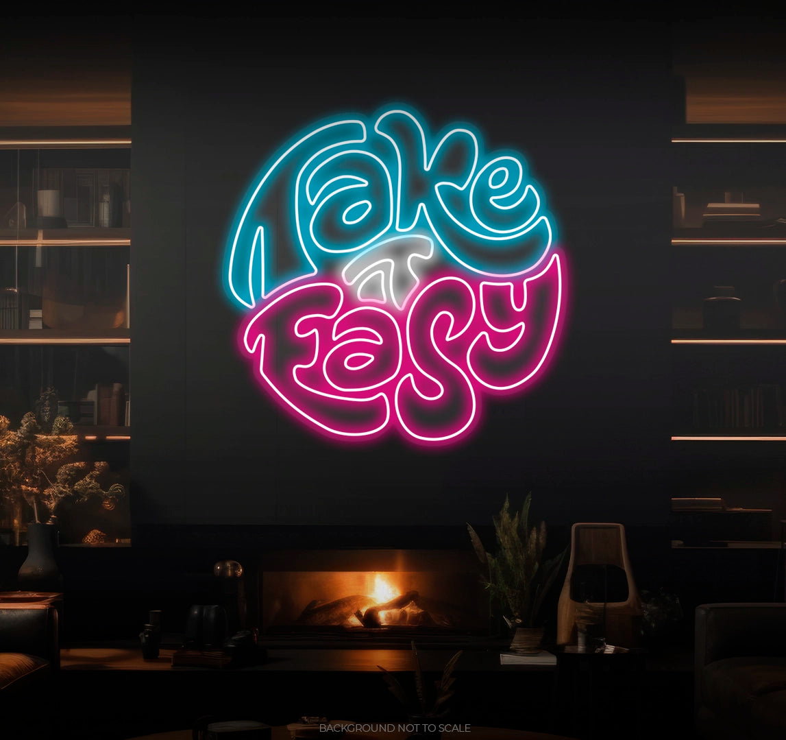 Take it easy ledneon