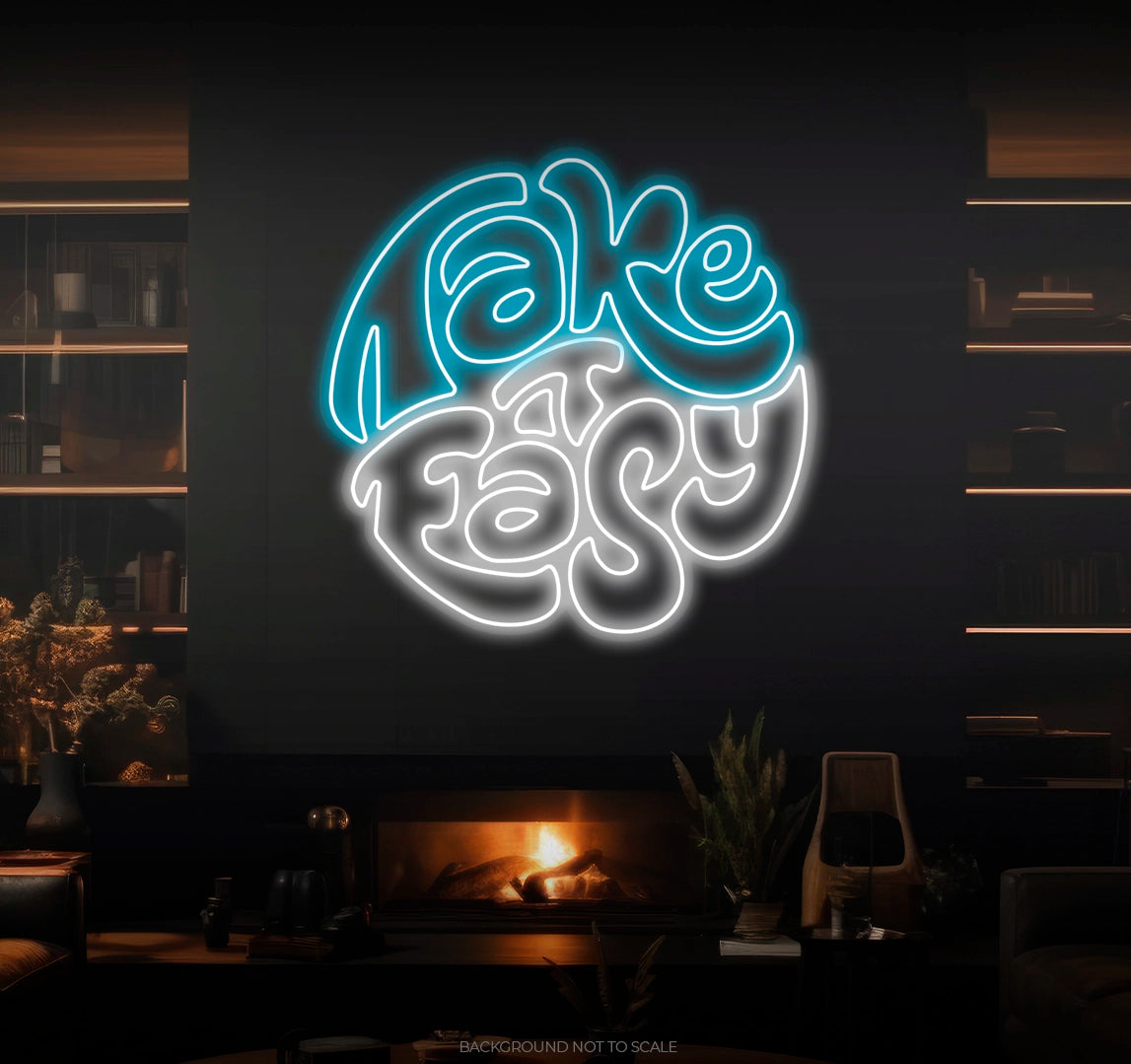 Take it easy ledneon