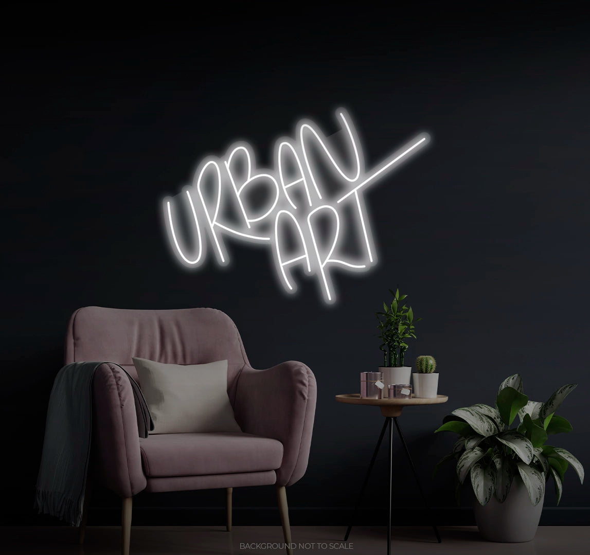 Urban art LED neon