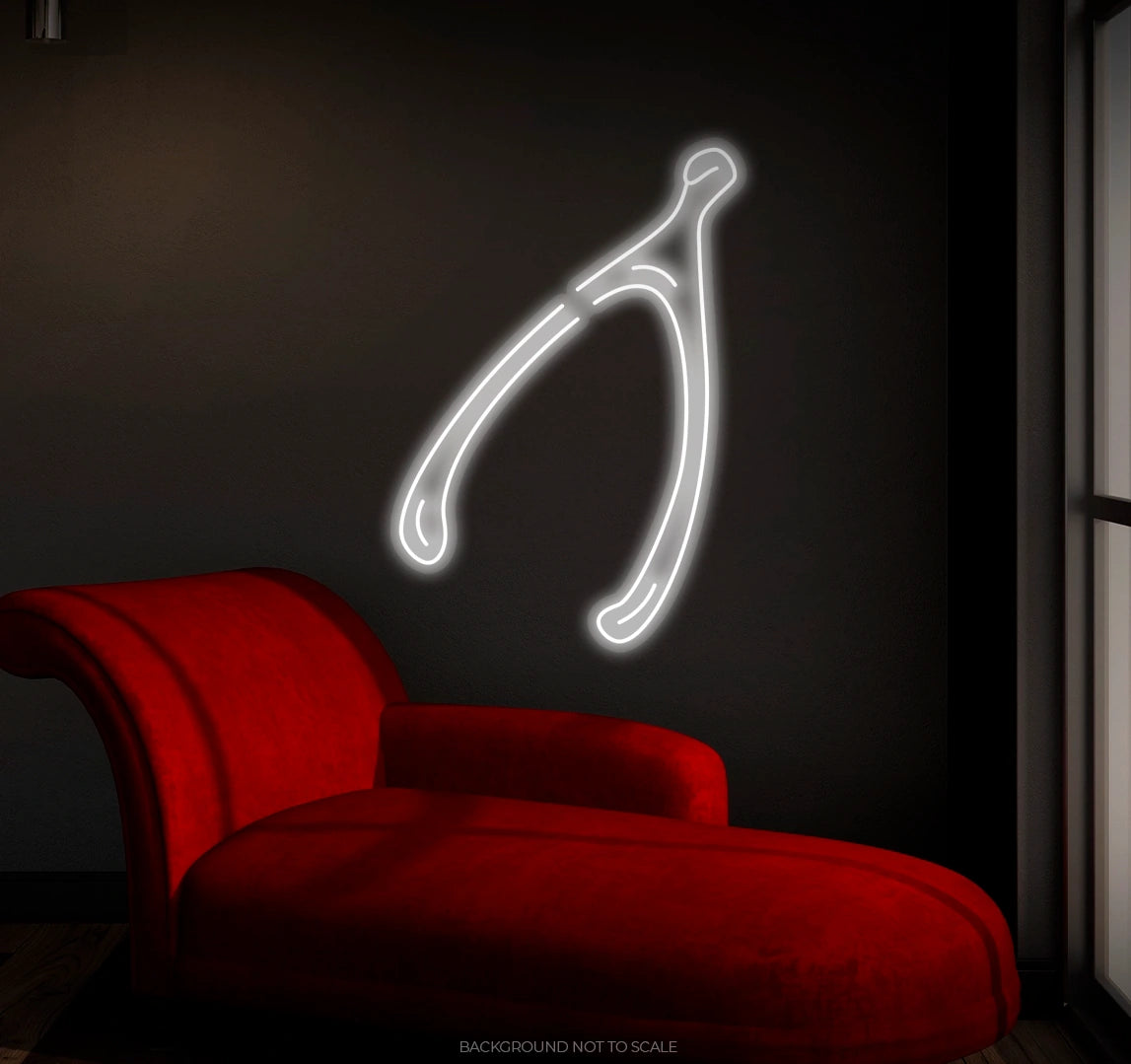 Wishbone LED neon