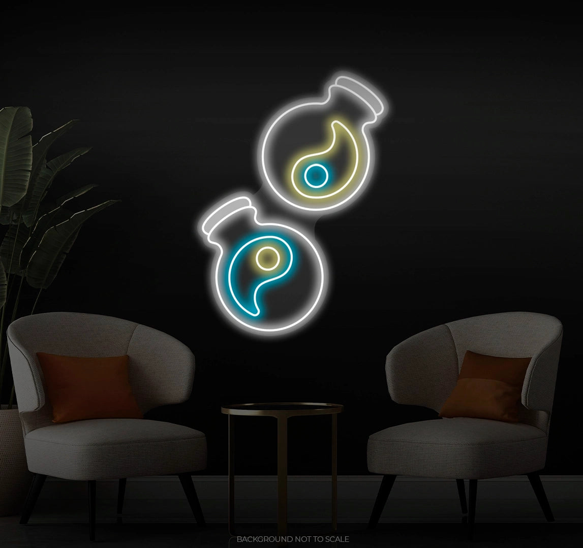 Ying Yang Potions LED neon