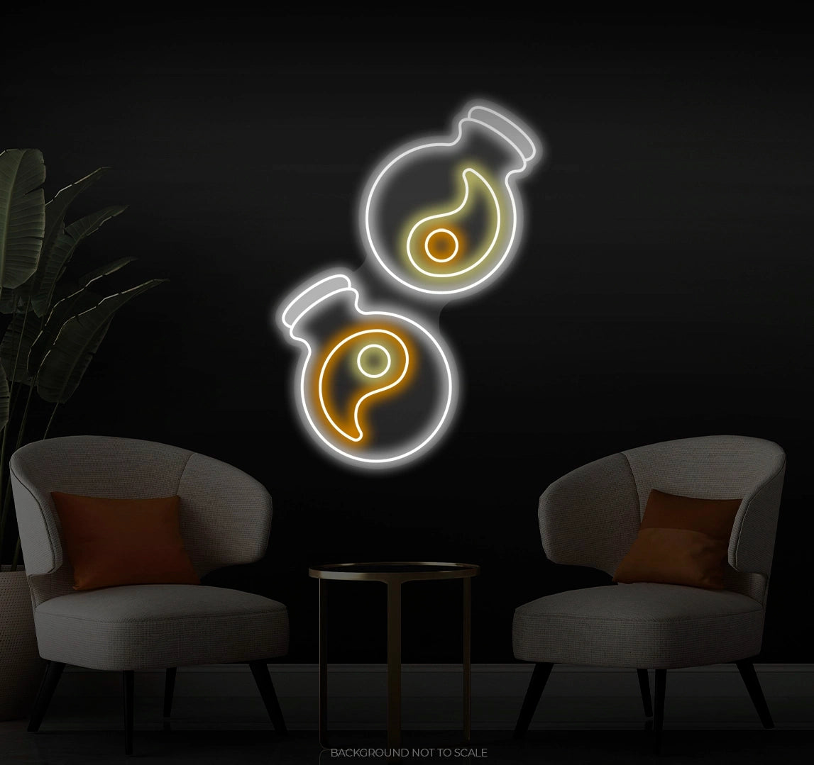 Ying Yang Potions LED neon