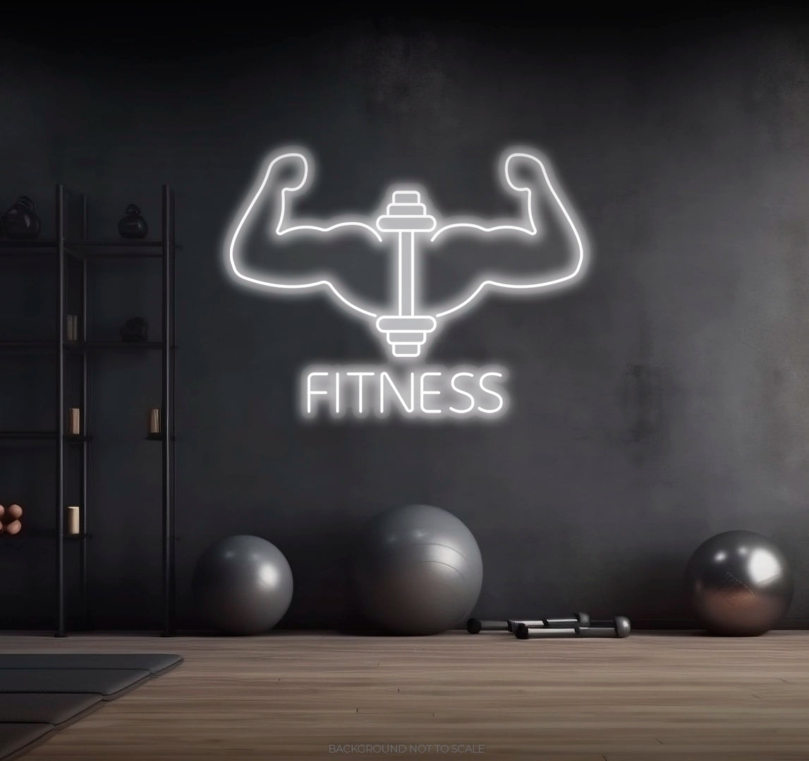 Fitness and muscle ledneon