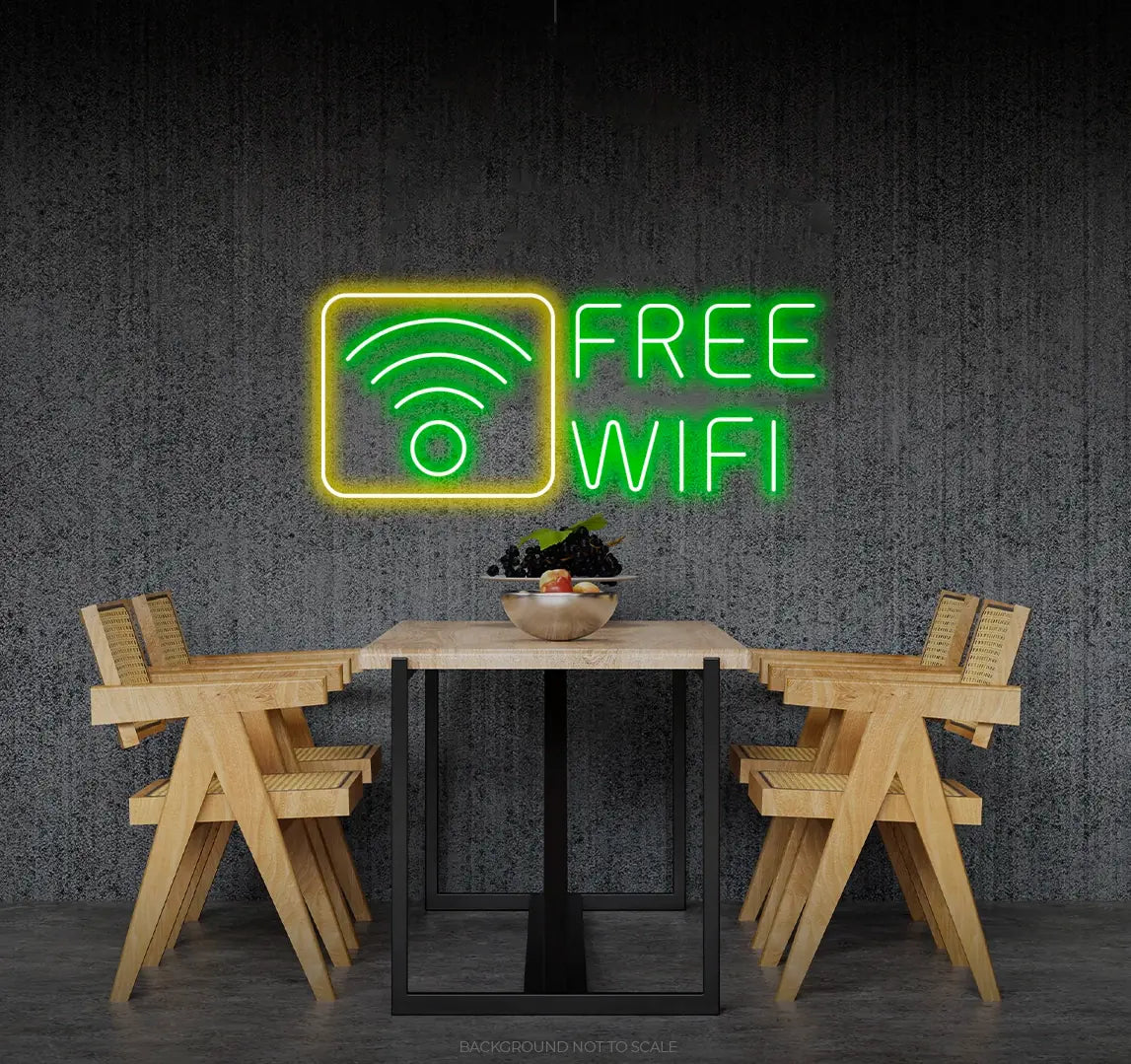 Free Wi-Fi ledneon