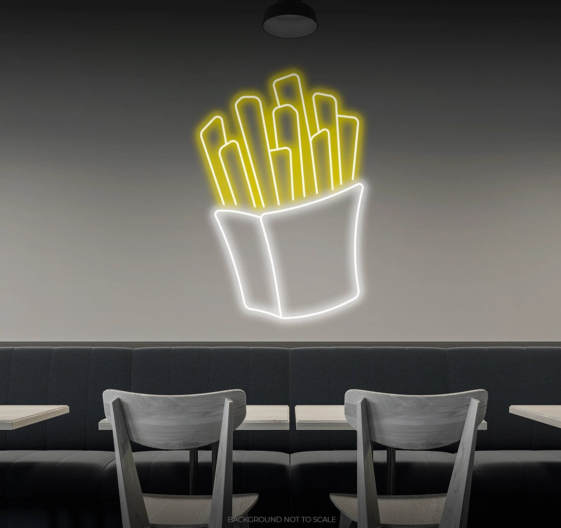 French fries ledneon