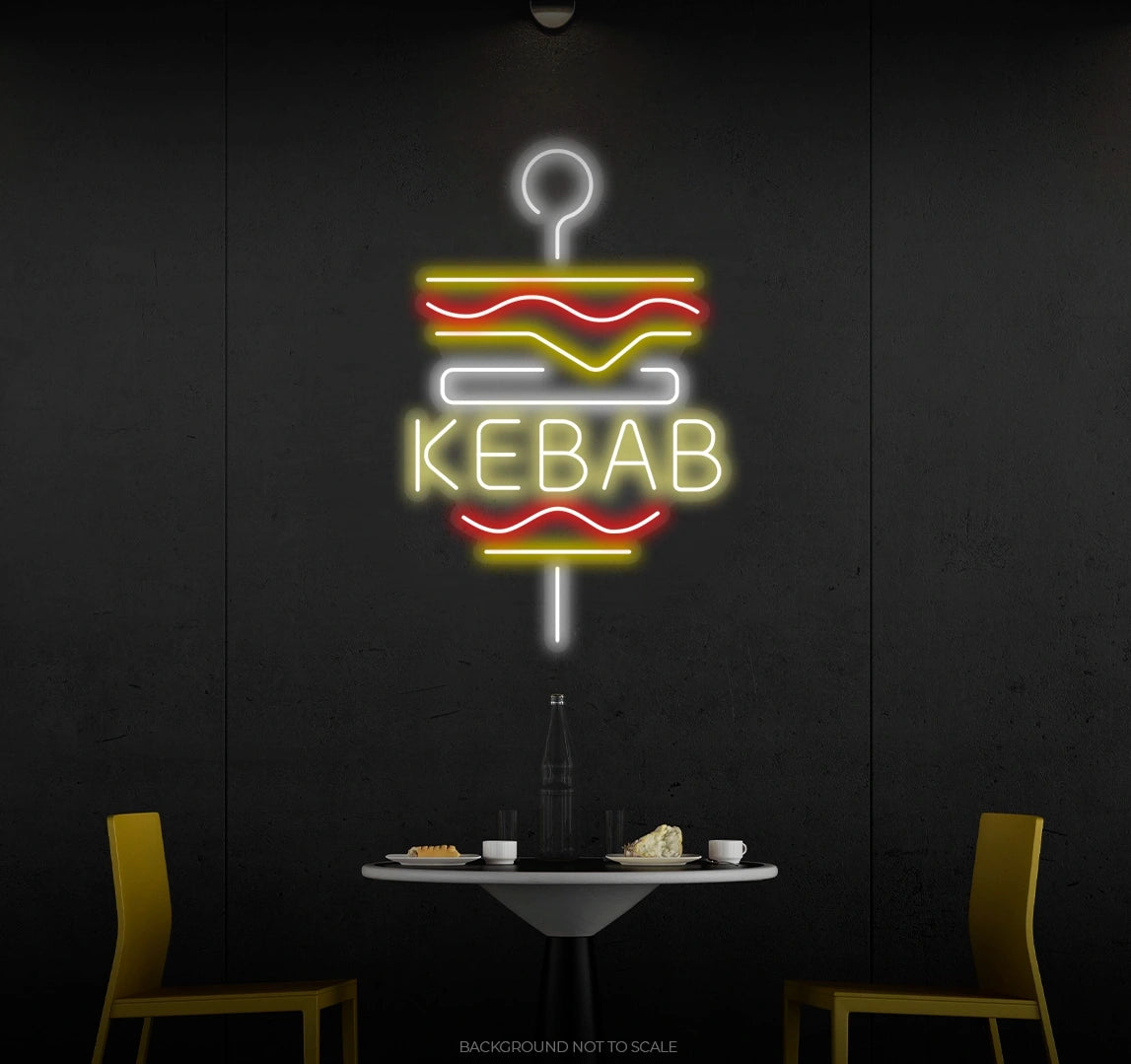 Kebab rolls ledneon