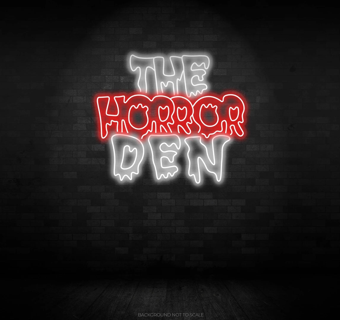 The horror den ledneon