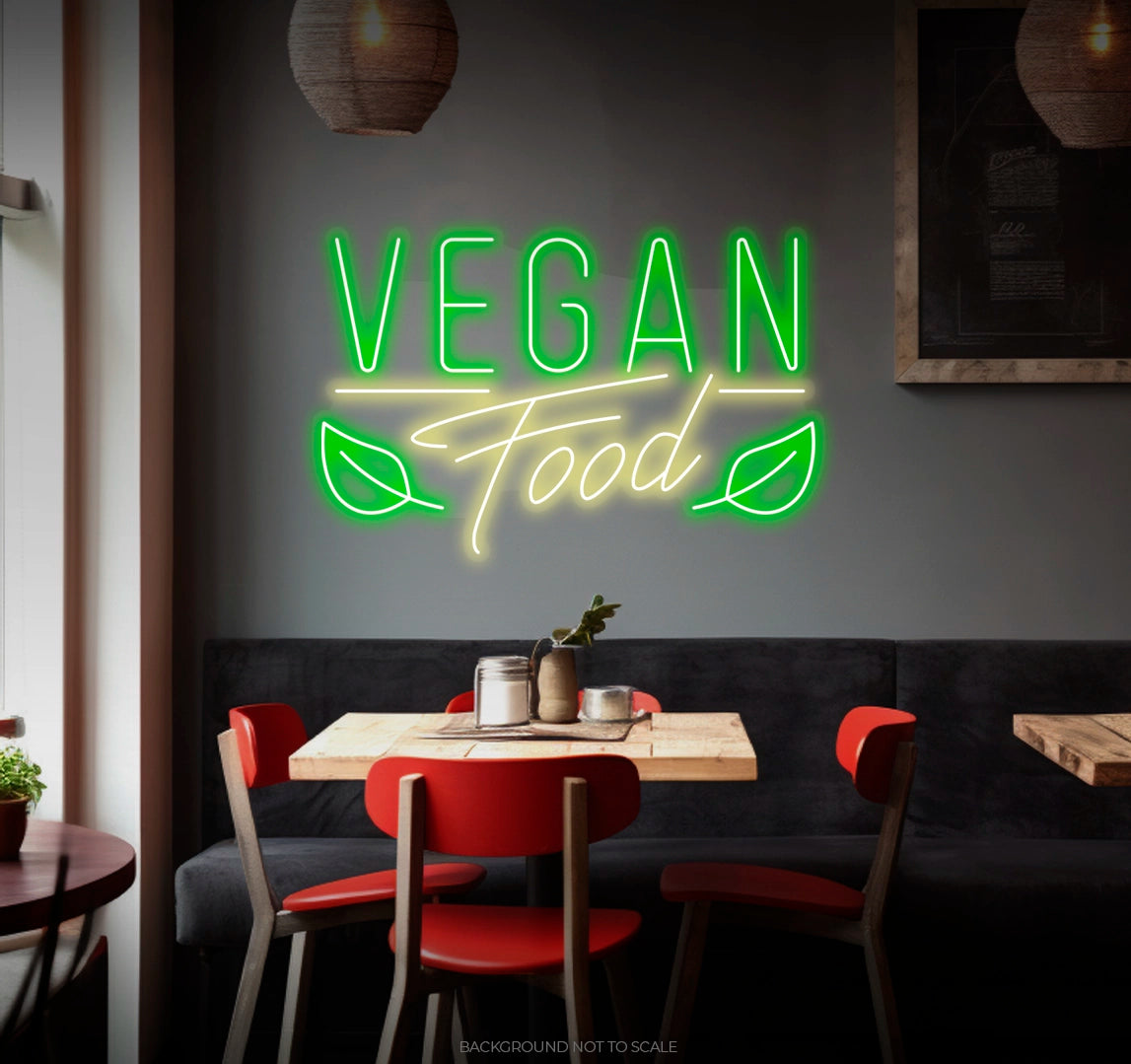 Vegan food ledneon