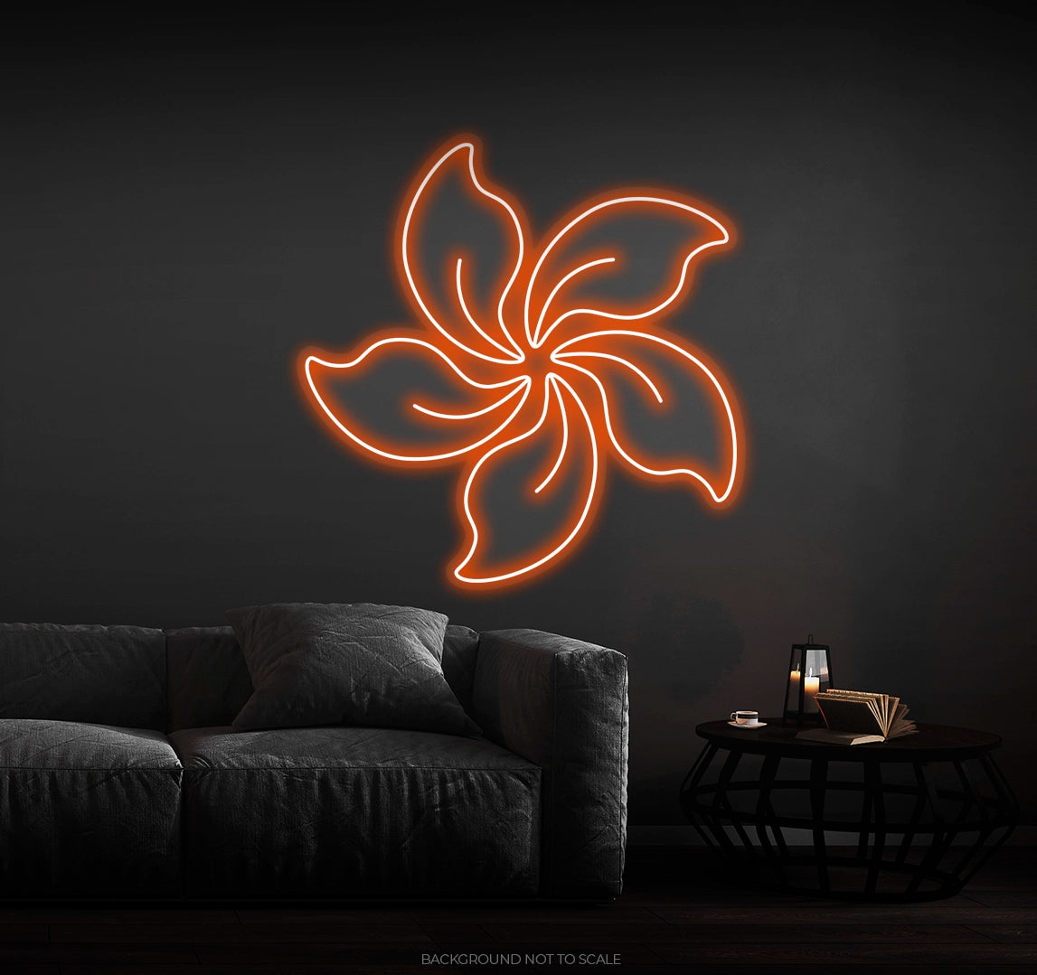 Windmill flower ledneon